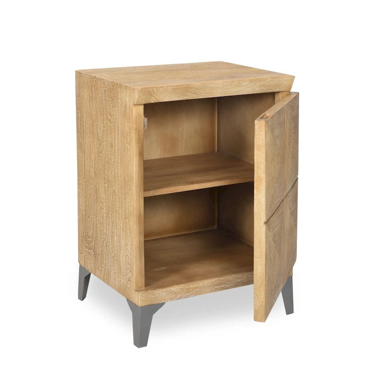 Handcrafted Mango Wood Cabinet by