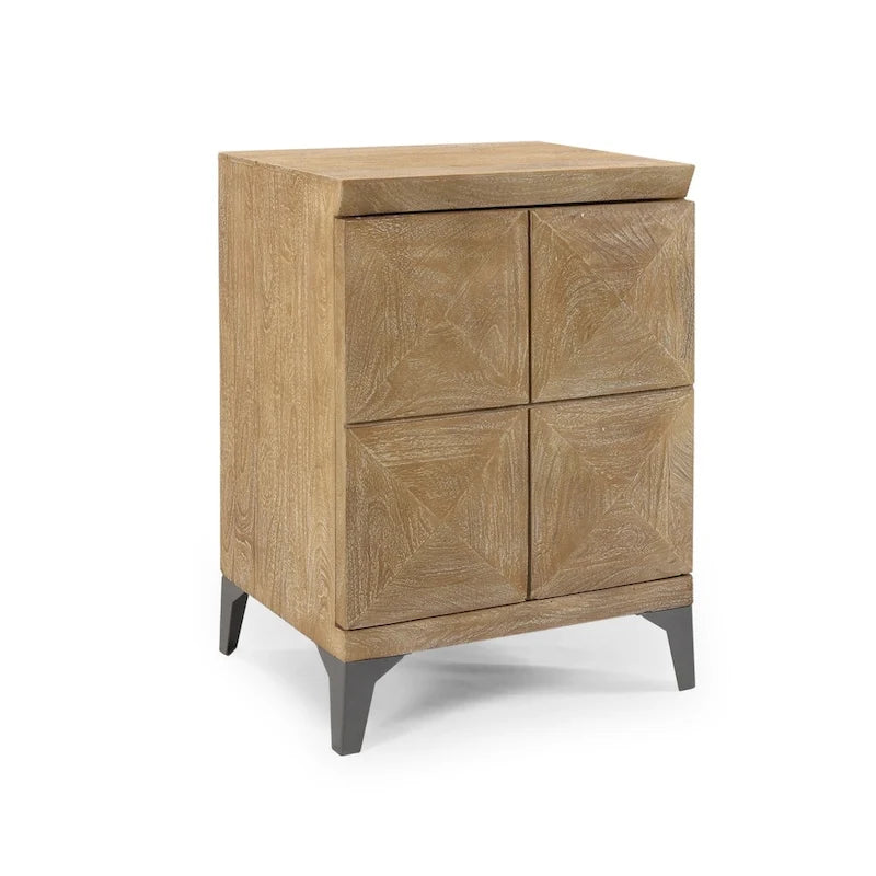 Handcrafted Mango Wood Cabinet by