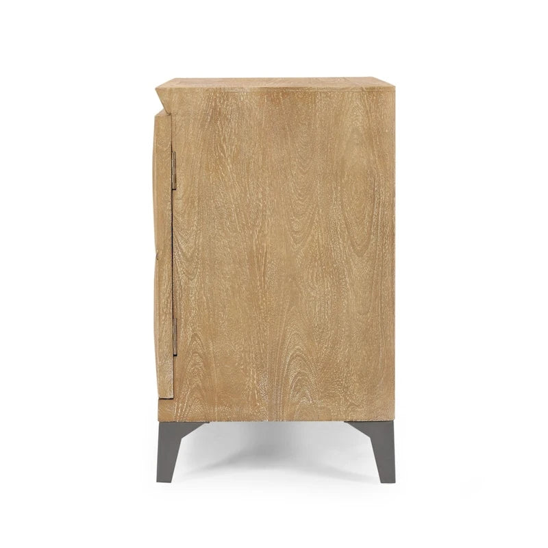 Handcrafted Mango Wood Cabinet by