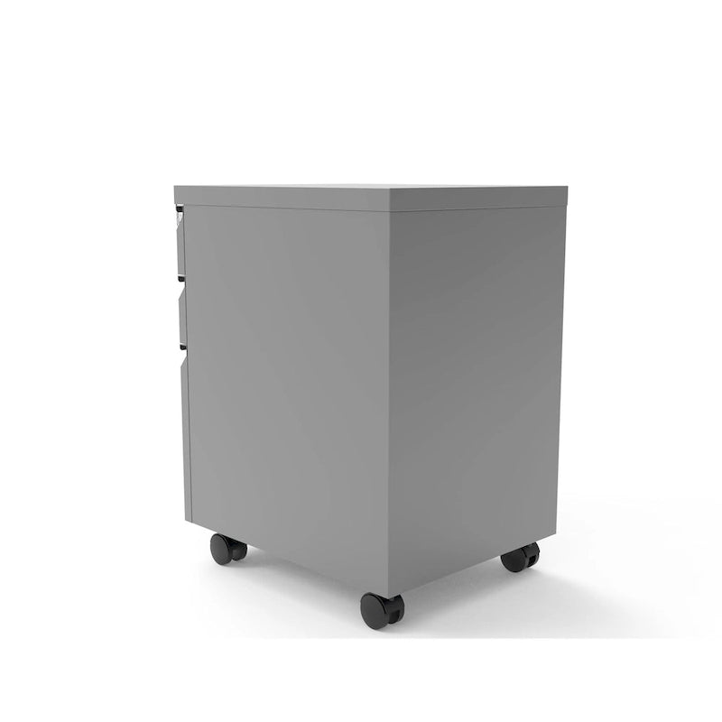 Modern Matte 3-Drawer Mobile File Cabinet by
