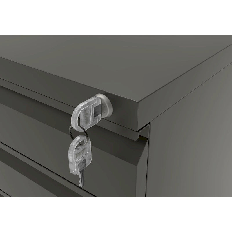Modern Matte 3-Drawer Mobile File Cabinet by