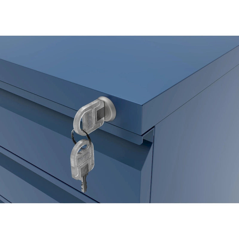 Modern Matte 3-Drawer Mobile File Cabinet by
