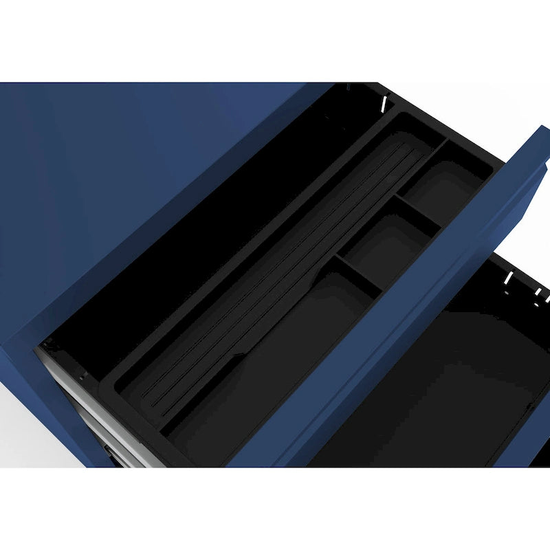Modern Matte 3-Drawer Mobile File Cabinet by