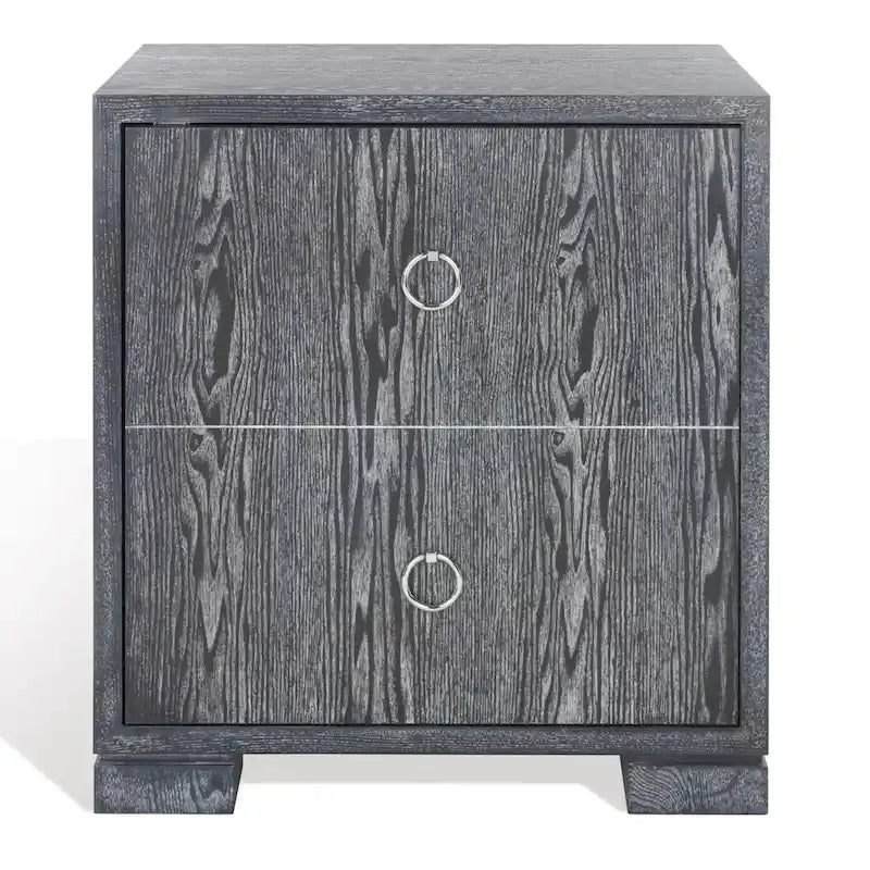 White/ Gold Lacquer Chest - 24Wx18Dx26H