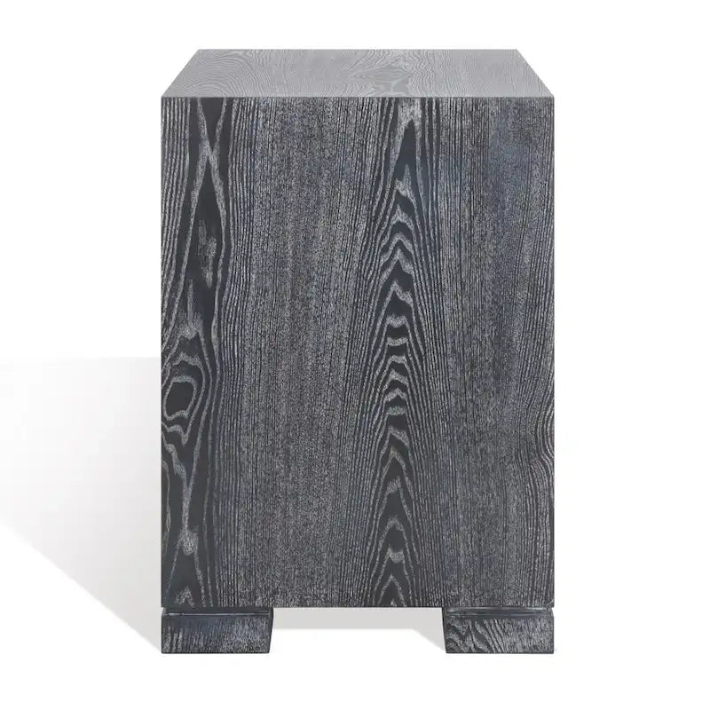 White/ Gold Lacquer Chest - 24Wx18Dx26H