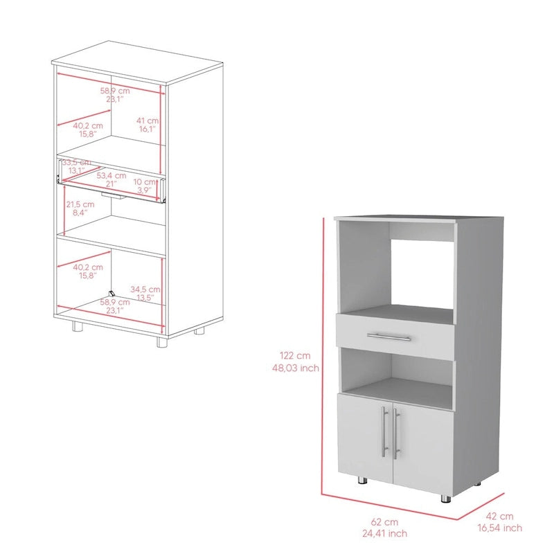 Kitchen Pantry, Kitchen, White,High quality and durable