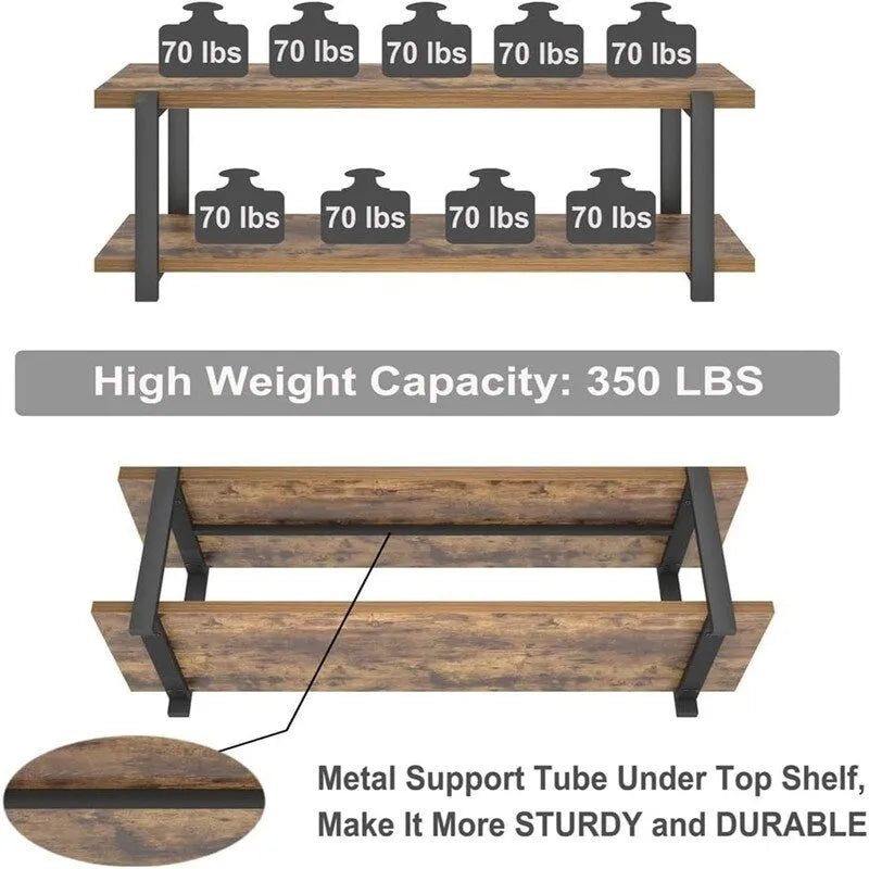 Entryway Bench - 14D x 47W x 17.9H