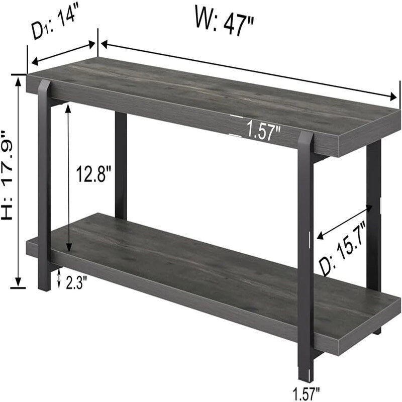 Entryway Bench - 14D x 47W x 17.9H