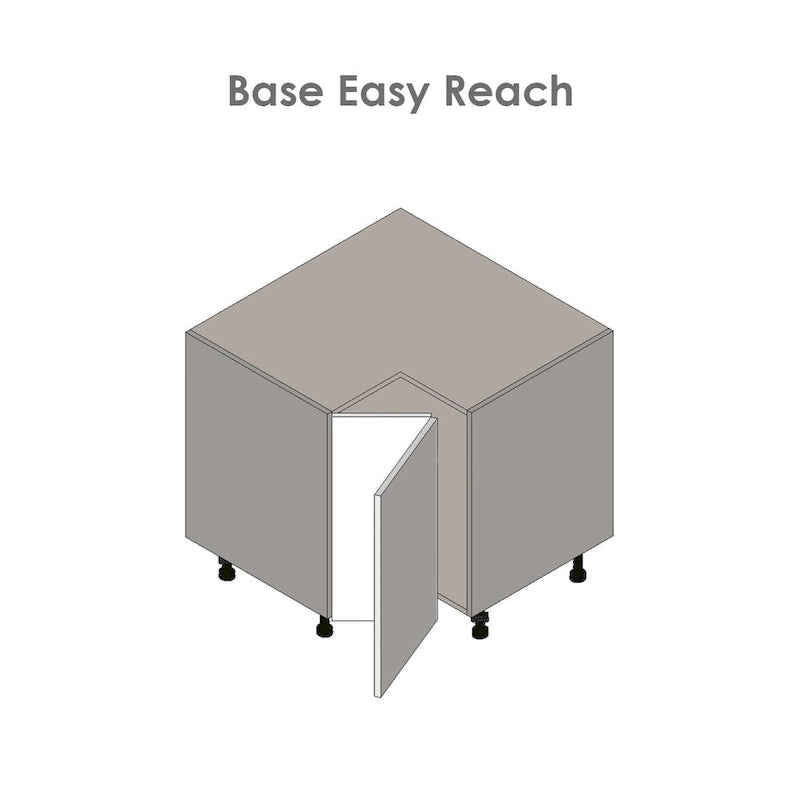 36 Sink Base Cabinets-High Double Door-Grey - 36 x 34 1/2 x 23 3/8