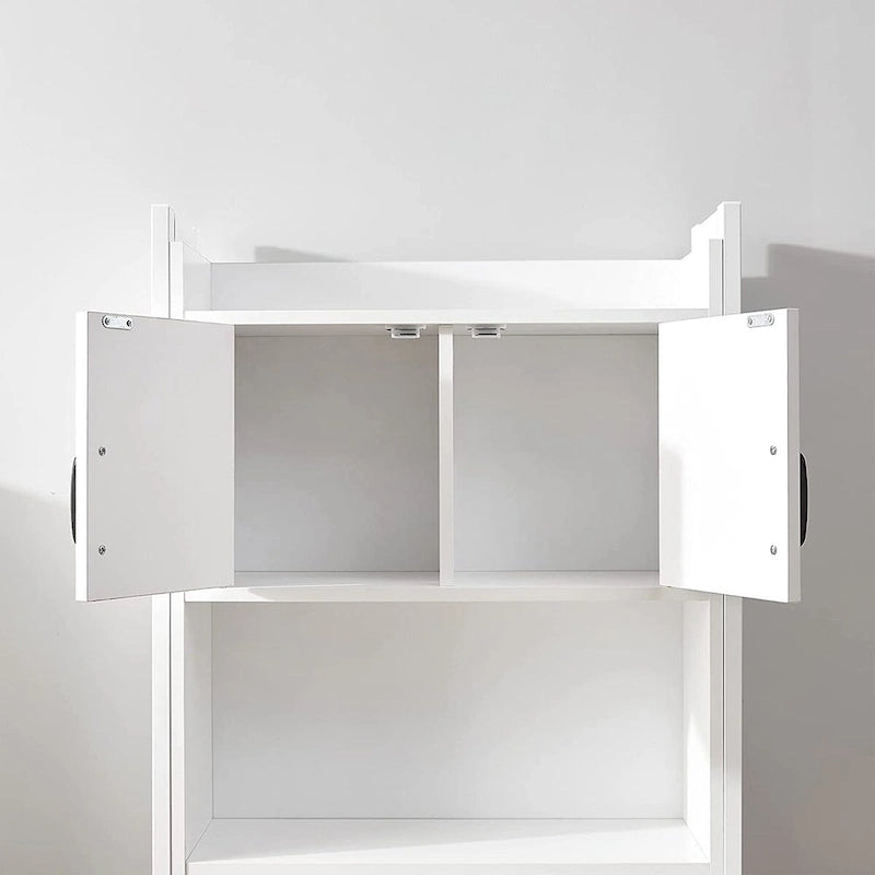 Dorm Hutch - Over the Fridge Organizer by - 23.60L x 9.85D x 74H