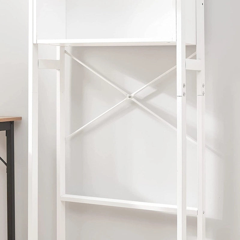 Dorm Hutch - Over the Fridge Organizer by - 23.60L x 9.85D x 74H