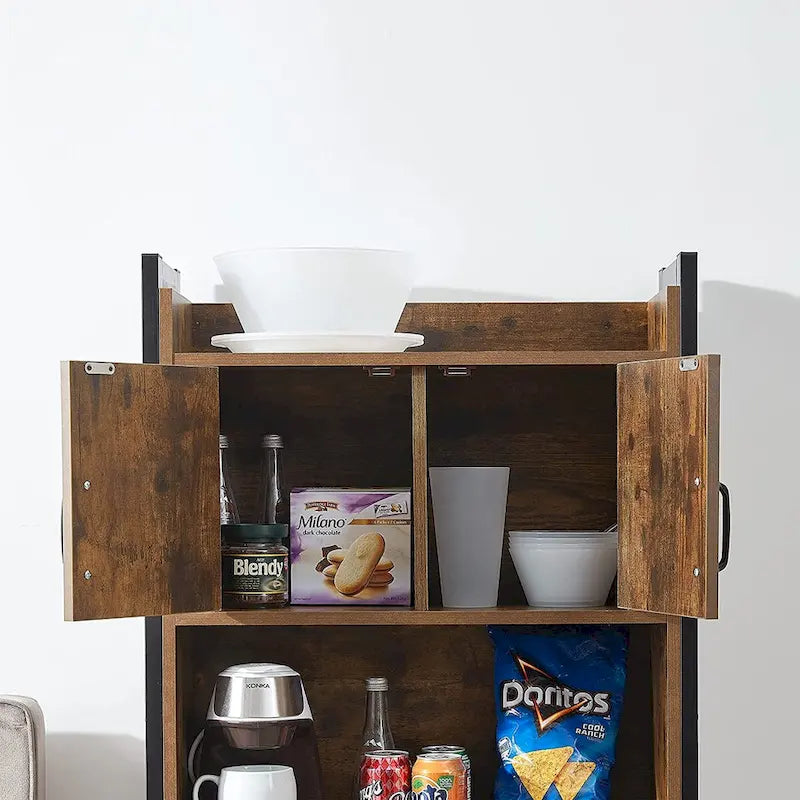 Dorm Hutch - Over the Fridge Organizer by - 23.60L x 9.85D x 74H