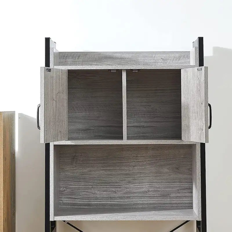 Dorm Hutch - Over the Fridge Organizer by - 23.60L x 9.85D x 74H
