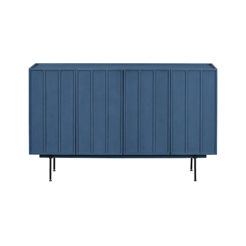 Modern Cabinet with 4 Doors and Adjustable Shelves