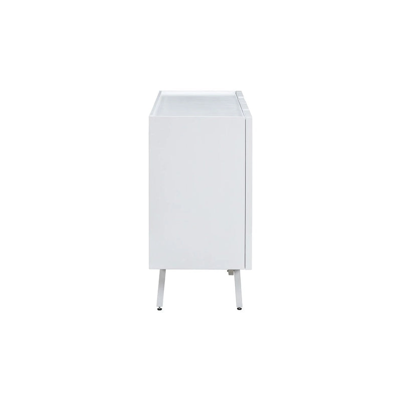 Modern Cabinet with 4 Doors and Adjustable Shelves