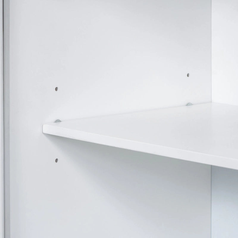Modern Cabinet with 4 Doors and Adjustable Shelves