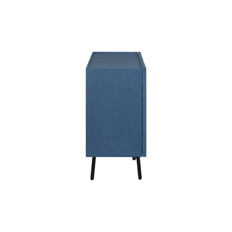 Modern Cabinet with 4 Doors and Adjustable Shelves