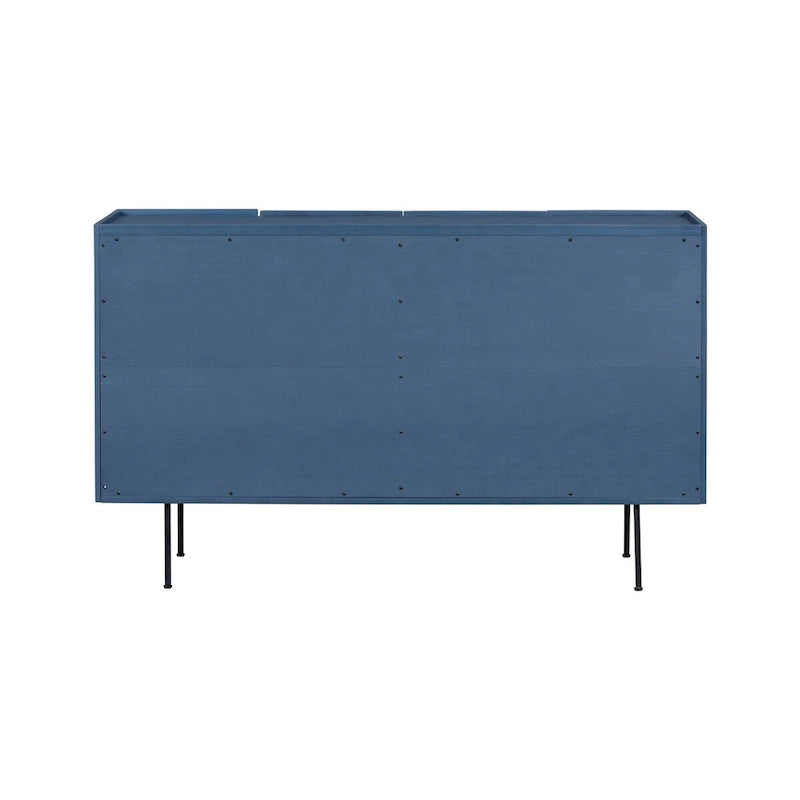 Modern Cabinet with 4 Doors and Adjustable Shelves