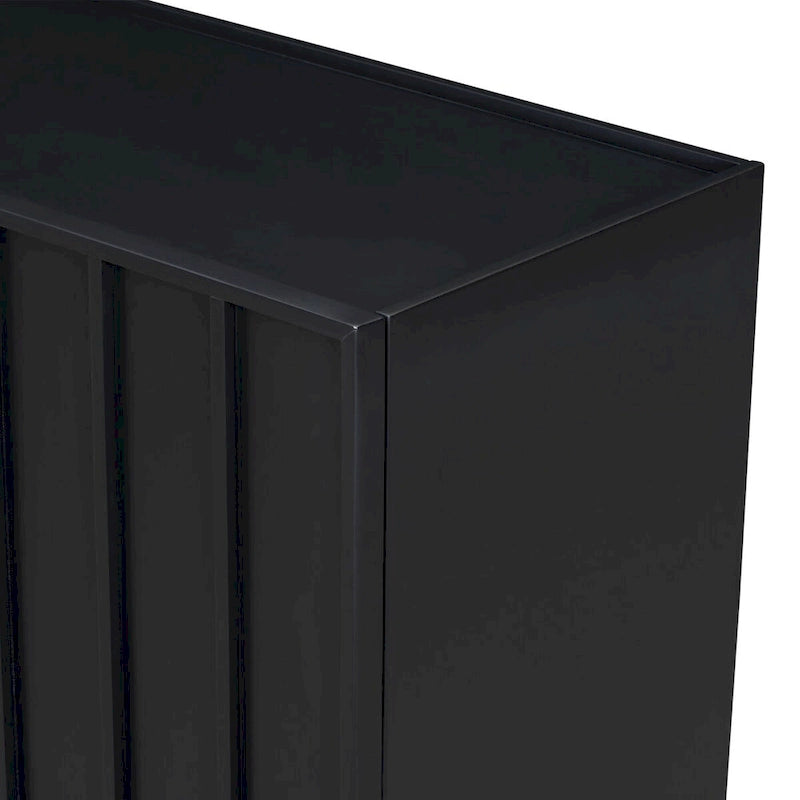 Modern Cabinet with 4 Doors and Adjustable Shelves