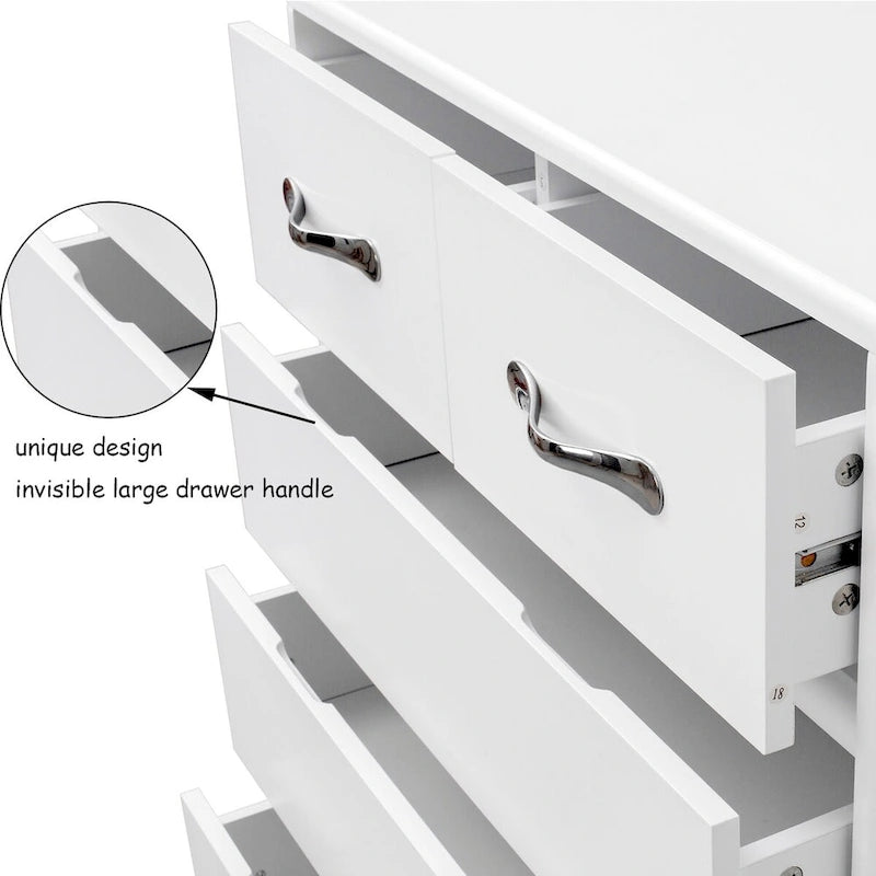 Modern sideboard, Metal handles & Legs and Kitchen Cabinet