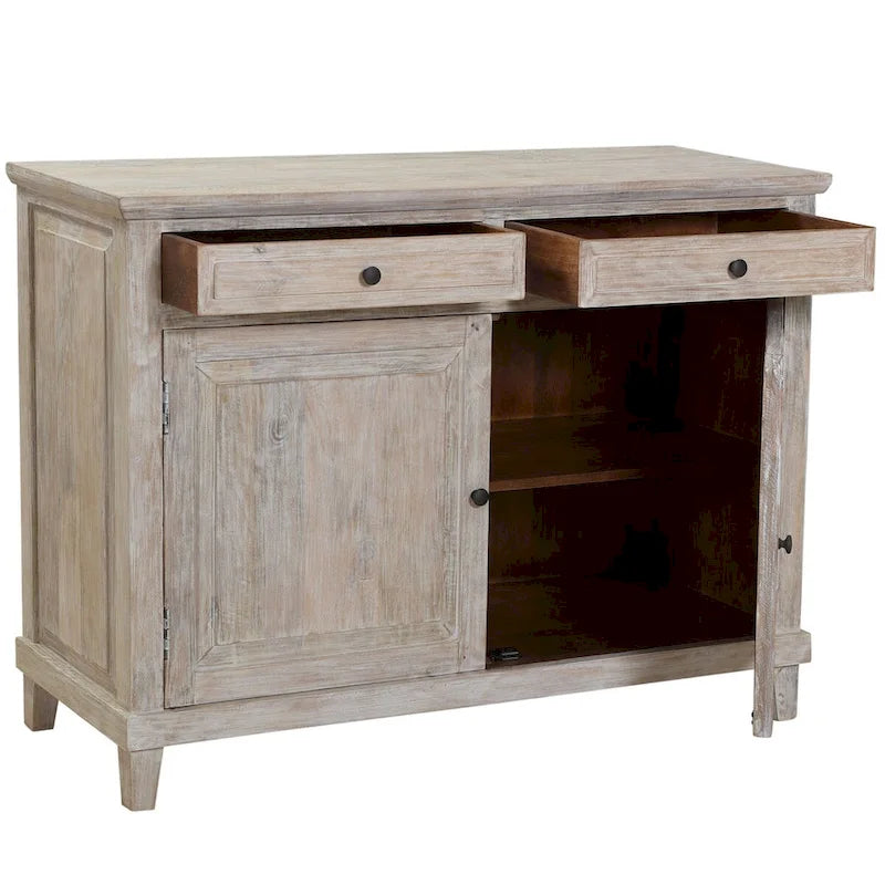 49 Wide 2-Door Sideboard, Light Gray