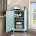 Bathroom Corner Cabinet with Adjustable Shelf