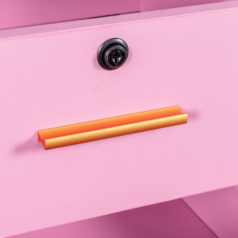 Locking Storage Cabinet with Drawer