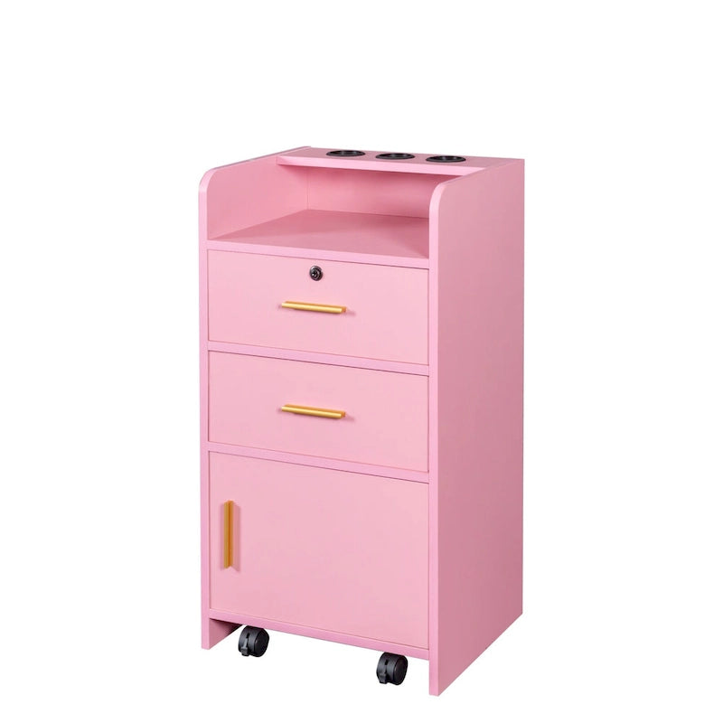 Locking Storage Cabinet with Drawer