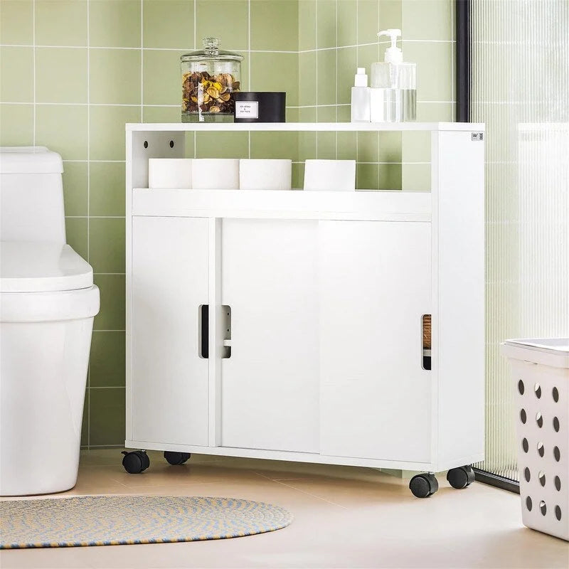 New Version Bathroom Toilet Paper Roll Holder - 7.87D x 27.56W x 27.95H